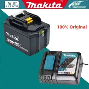 마끼다배터리 호환 마키타 100% 18V 9Ah 대용량 배터리 앵글 그라인더 공구 배터리충전기전기 드릴