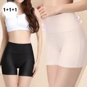 [3개세트] 하이웨스트 복대 속바지 팬티 뱃살보정속옷 (3color)