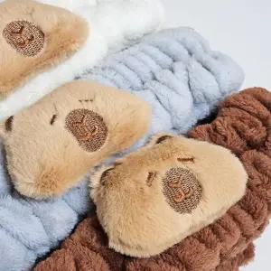 해피 쿼카 애니멀 캐릭터 세안밴드 머리띠 3Colors