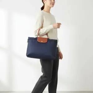 [롱샴] 스몰 네이비 토트백 150840687