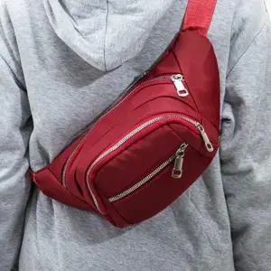 데일리 ZGR273R9 앞지퍼슬링백 남녀공용 외출 힙색 슬링백