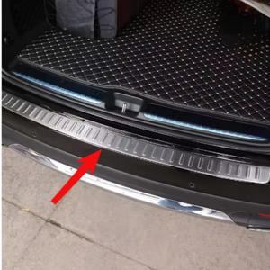 메르세데스 벤츠 GLE 클래스 W167 GLE350 400 2020-2022+ 자동차 액세서리 뒷 트렁크 씰 가드 플레이트 트