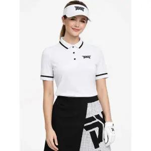 [PXG] 여성 에센셜 골프 반팔티셔츠 화이트 CW-WE23ATP1