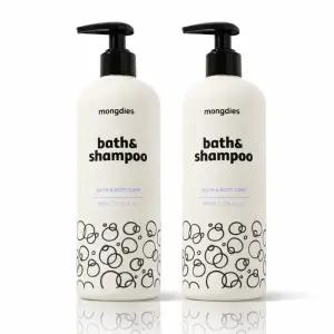 몽디에스 아기 신생아 베이비 유아 바디워시 올인원 바스 앤 샴푸 400ml 2개