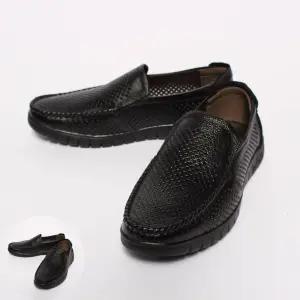 편한신발 남성 통기성 좋은 펀칭 슬립온 여름로퍼888 3.0cm