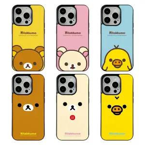 [코쿼드]리락쿠마 페이스 맥세이프 블랙 글로시 케이스