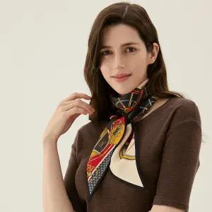 [국내백화점] 닥스 스카프 생일선물 기념일선물 여성선물 데일리착용 가벼운소품 패턴디자인 베이직스타일