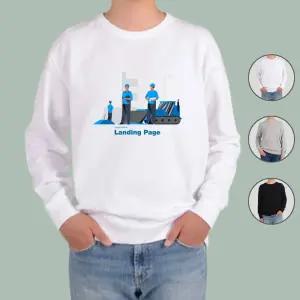 맨투맨 전색상 건축가 엔지니어 산업 작업 디자인 ShN9+9MaT