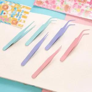 정밀 핀셋 미세 비즈 수작업