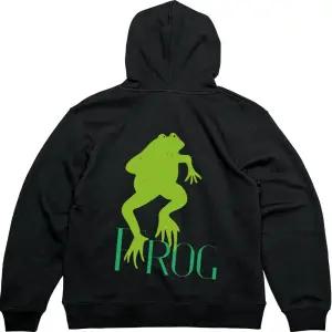 기모후드집업 뒷면 FROG 개구리 폴짝그림 다양한색상 전사이즈