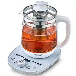 무선주전자 보온전기 티메이커 물끓이기 전기 주전자 유리 스테인리스 다용도 거름망 디지털 제조기 음료