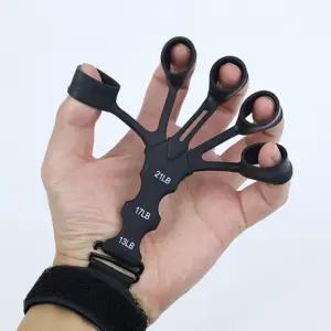 실리콘 고무악력기 손가락 피아노손가락운동 관절 운동 재활 기구 악력기 스트레칭