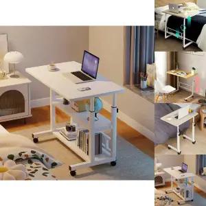 이동식 선반형 높이조절 사이드테이블 책상/테이블/소파/침대/스탠딩/간이/보조/미니/조립식/모션/사이드