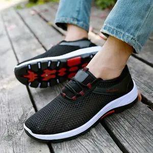 남녀공용물 물놀이 신발 메쉬 놀이 남성 남녀공용 아쿠아 슈즈 스니커즈 슬립온 여름 아동 여성