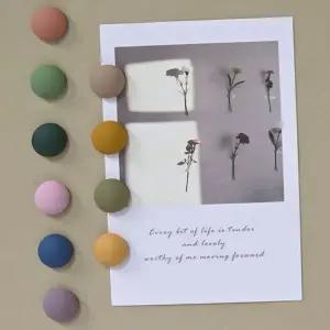 다용도 원형 자석 사무용 메모 자석 작은 생활