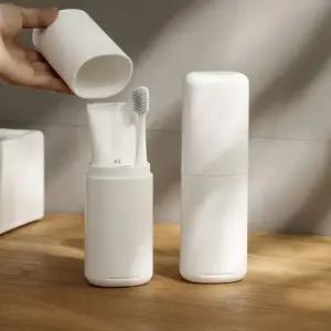 여행용 칫솔 케이스 간편 심플 직장인 휴대용 칫솔 케이스 학생 생활