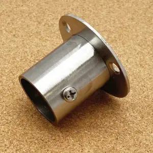 옷장 수납장 행거 봉 연결 고정 금속 소켓 부속품 가구 조립 설치 부품 마감