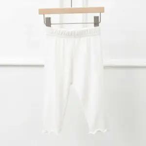 프릴 장식 5부 여아 레깅스 주니어레깅스 키즈옷 아이옷 유아레깅스