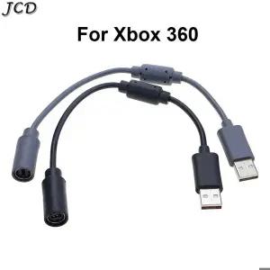 호환 Xbox 360 유선 게임 케이블 전선가리개 컨트롤러 연결 및 커넥터 어댑터 케이블 전선가리개 용 USB 분