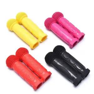 아동 자전거 핸들 고무 킥보드 손잡이 어린이 자전거 그립 핸들바 액세서리 스케이트 미끄럼 스쿠터 유아용