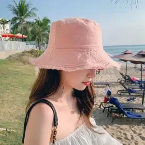 여성 마카롱 프린지챙 벙거지 모자 1P 데일리 버킷햇 여성벙거지 여자벙거지 프린지챙모자