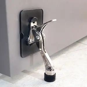 현관 말발굽 접착식 자석형 고정 무타공 공도 어스 스토퍼 문보호 발조작 원터치 문멈춤 받침대 현관문