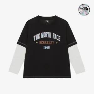 [노스페이스] [노스페이스키즈 공식] NT7TR52S 키즈 캠프아웃 롱슬리브 티 BLACK
