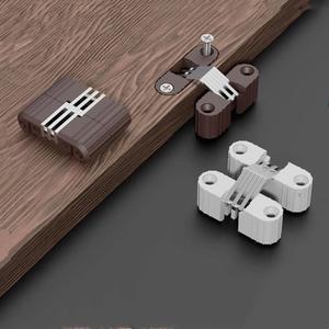 크로스 히든 힌지 플라스틱 철제 접이식 문 테이블 및 의자 숨김 가구 하드웨어 액세서리