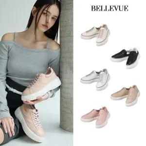 이태리 레더 라피아 스니커즈