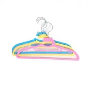 귀여운 개구리모양의 프로그 어린이 옷걸이 3P/유아/행거/플라스틱/미니/키즈/아동/유아용/아이/아동용