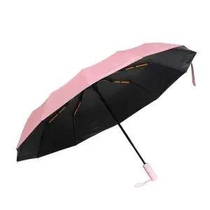핑크 152SOB67 UV50 암막 양산 우산 차외선차단 3단 완전자동