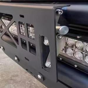 오프로드 차량 윈치 번호판 프레임 탱크 프론트 범퍼 개조 슬라이드 브래킷 지프 랭글러 홀더