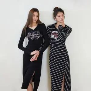 [갤러리아] [Blue Label]  V넥 후드 프린팅 원피스 (ES2OOP01)