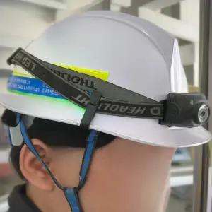 작업모 고정 클립 헤드랜턴 고글용 헬멧 핀 안전모 액세서리 라이트 장착