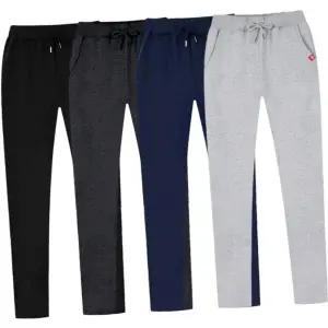 크밀 기모트레이닝팬츠 남녀 빅사이즈트레이닝 무지 기모 일자팬츠 빅사이즈 -221072