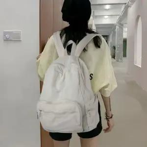 심플 러블리 디자인 다용도 무지 대왕 백팩 여성백팩 여자백팩 여자학생가방