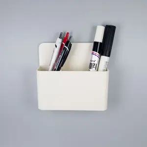 (대형) 보드 마카 냉장고 자석 펜꽂이 수납함/소품/정리함/다용도/보관함/홀더/바스켓/강력/고무/교실/분필