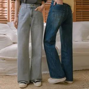 자동보정 슬라브 힙포켓 스트레이트진(숏/롱)