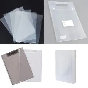 (30P) L자형 투명 A4 파일 홀더/화일/L화일/L자/포켓/문서/정리함/보관/PP/비닐/케이스/커버/클리어/반투명