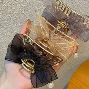 올림 848SFJ14 긴 데일리 헤어 머리 클래식 장식 예쁜 리본 집