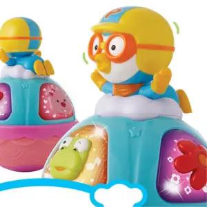 2살 아기 감각발달 놀이활동 뽀로로 동요나오는 오뚝이 애기장난감 영유아 오뚜기인형