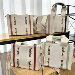 체인숄더백 에코 토트 크로스 숄더백 레터링 포인트 대학생 가방