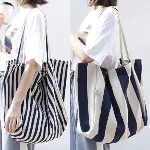 캔버스가방 여름 시원해보이는 캔버스 가방 대학생 숄더백 쇼퍼백