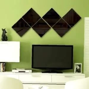 신발장디자인 부착형 양면테이프 다용도 벽면수납장 욕실인테리어 모자이크 벽거울