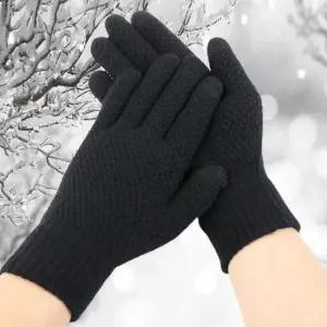 융털장갑 스마트 터치 남성털장갑 기모 겨울 등산 보온 글러브