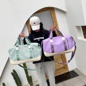 헬스백 파스텔컬러 헬스가방 신발수납분리 여행가방 보스턴백