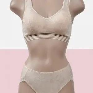 조은 자가드 노와이어 런닝형 브라탑 세트 가슴가리개
