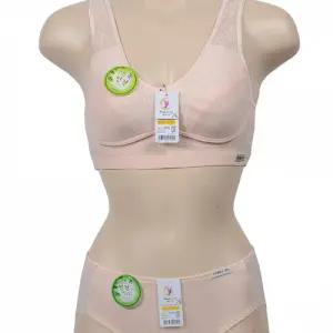 탈렌트 청량한 인견 B컵 스포츠 브라팬티세트 여성