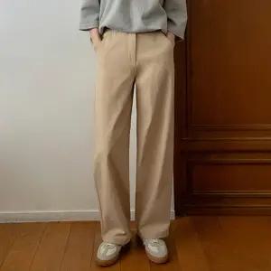 편하게 입기 좋은 데일리 코튼 팬츠