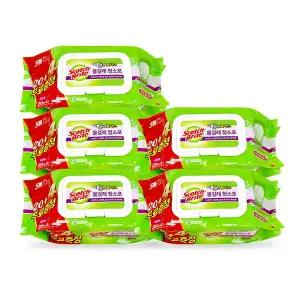 [3M] 물걸레 청소포 더블액션 플러스 표준형 24매 x 5개